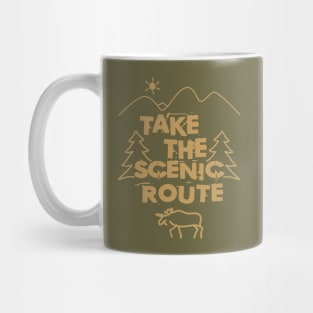 Take the Scenic Route Mug